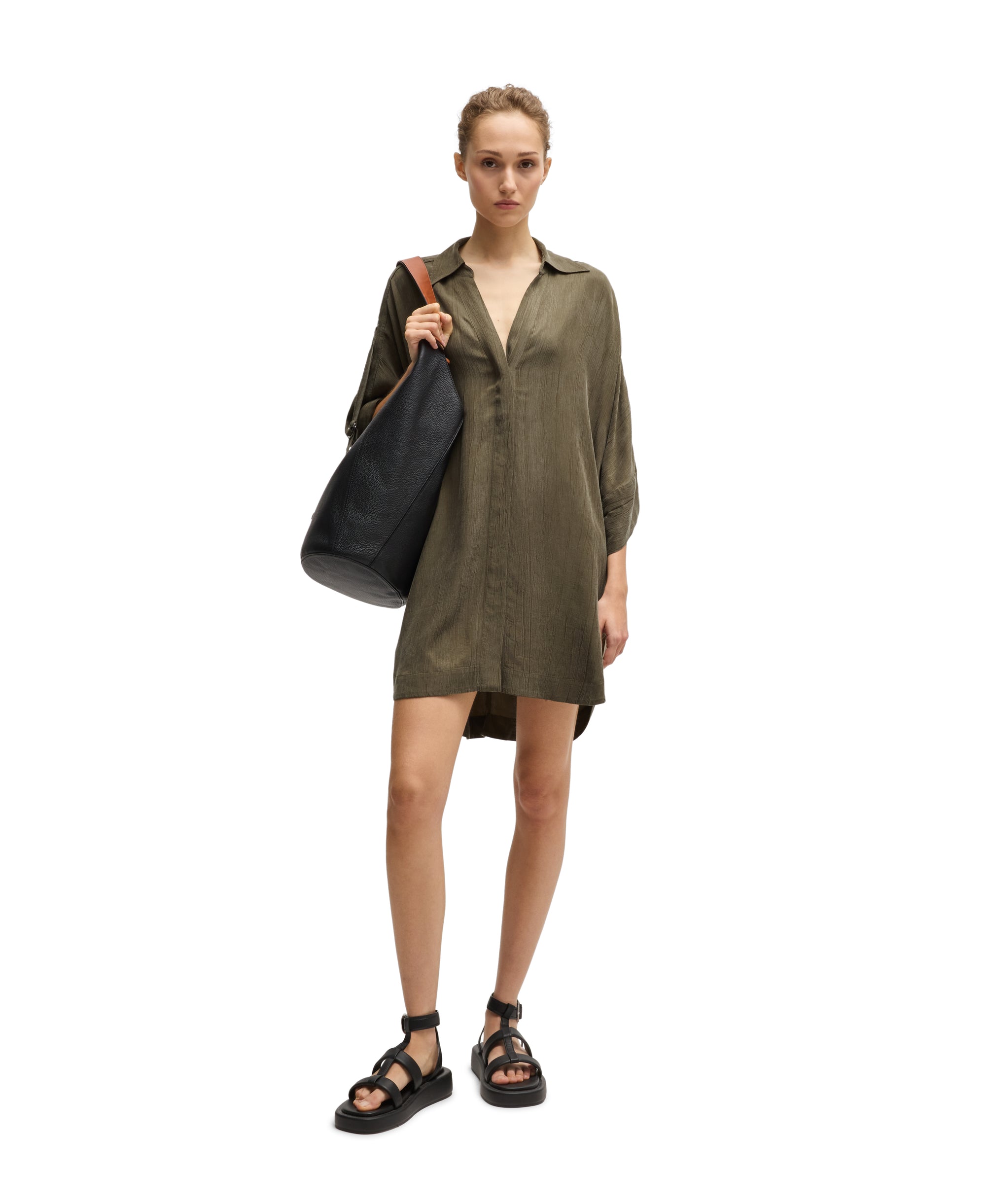 DARK GREEN // CASUAL BLOUSES C_DACTA