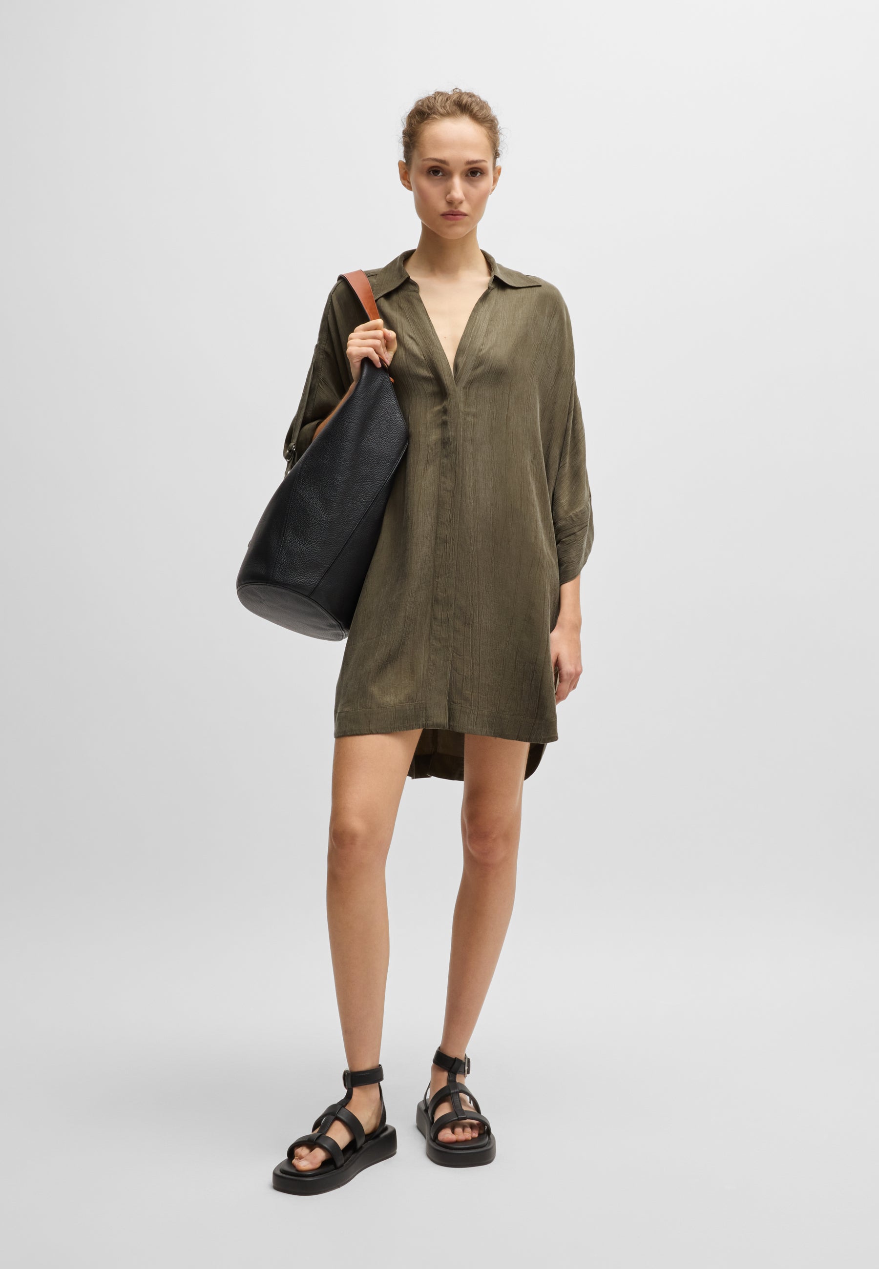 DARK GREEN // CASUAL BLOUSES C_DACTA