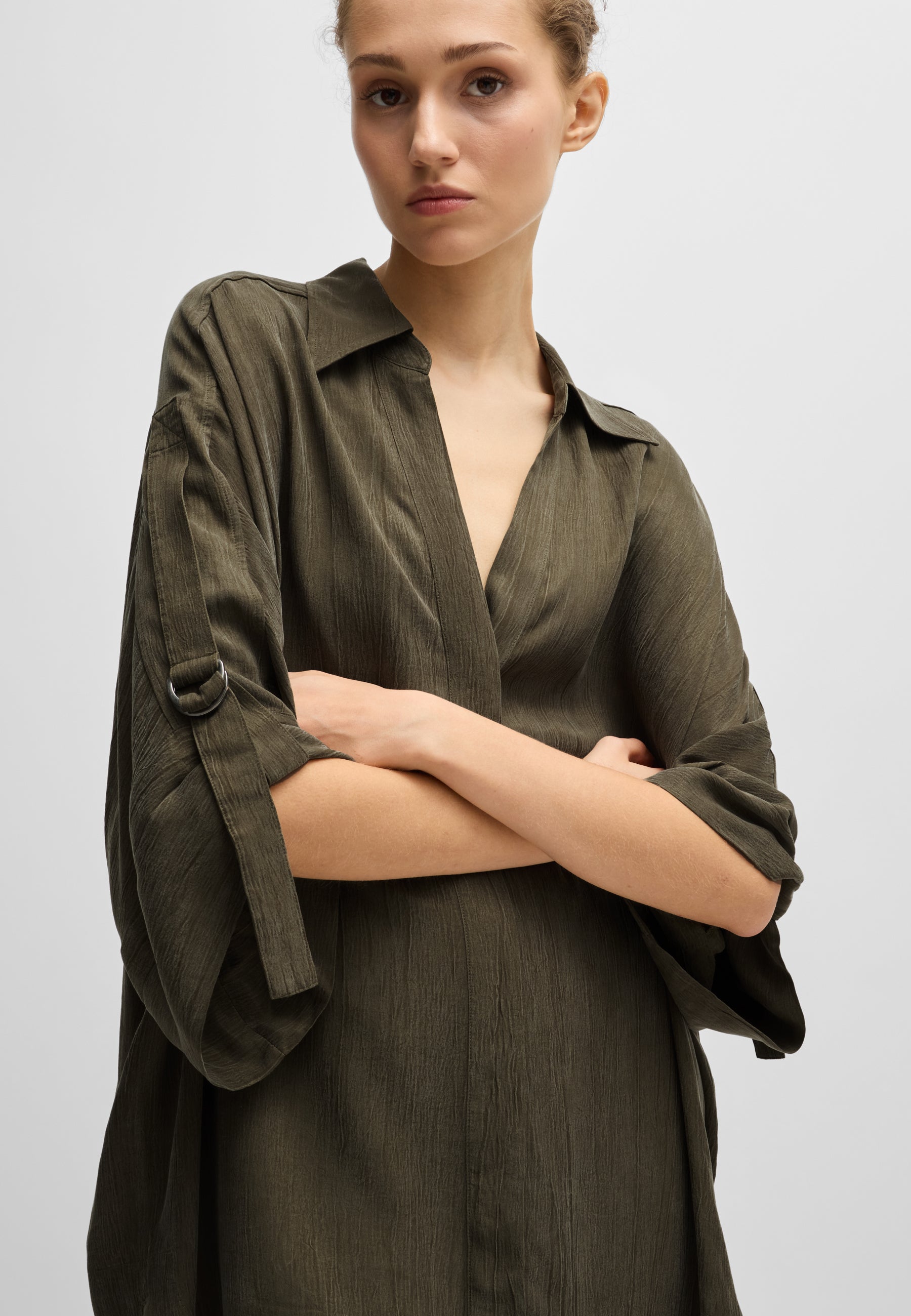 DARK GREEN // CASUAL BLOUSES C_DACTA