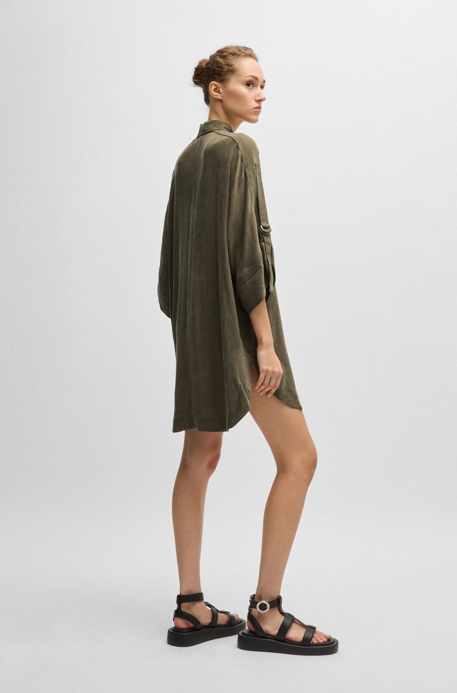 DARK GREEN // CASUAL BLOUSES C_DACTA