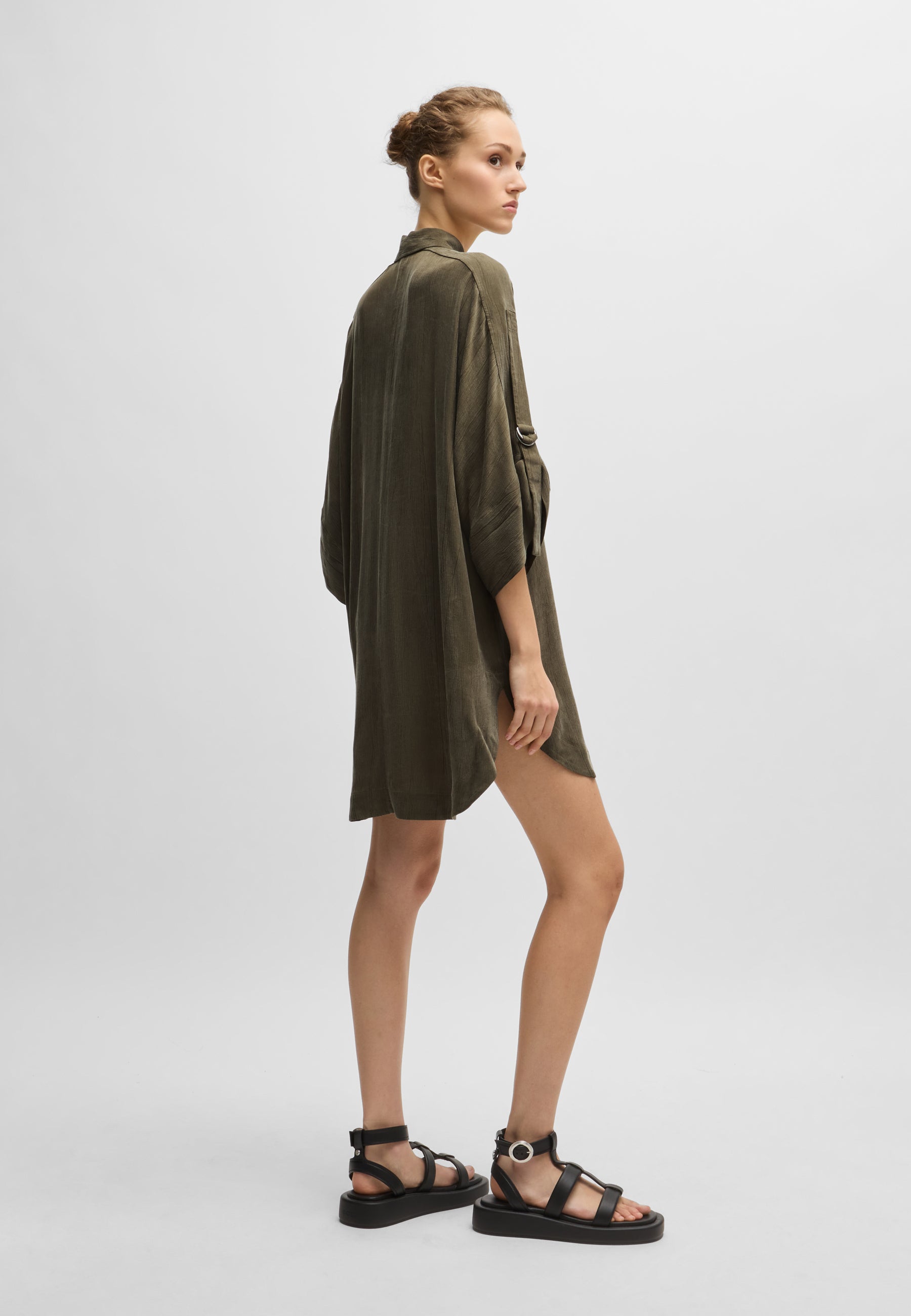 DARK GREEN // CASUAL BLOUSES C_DACTA