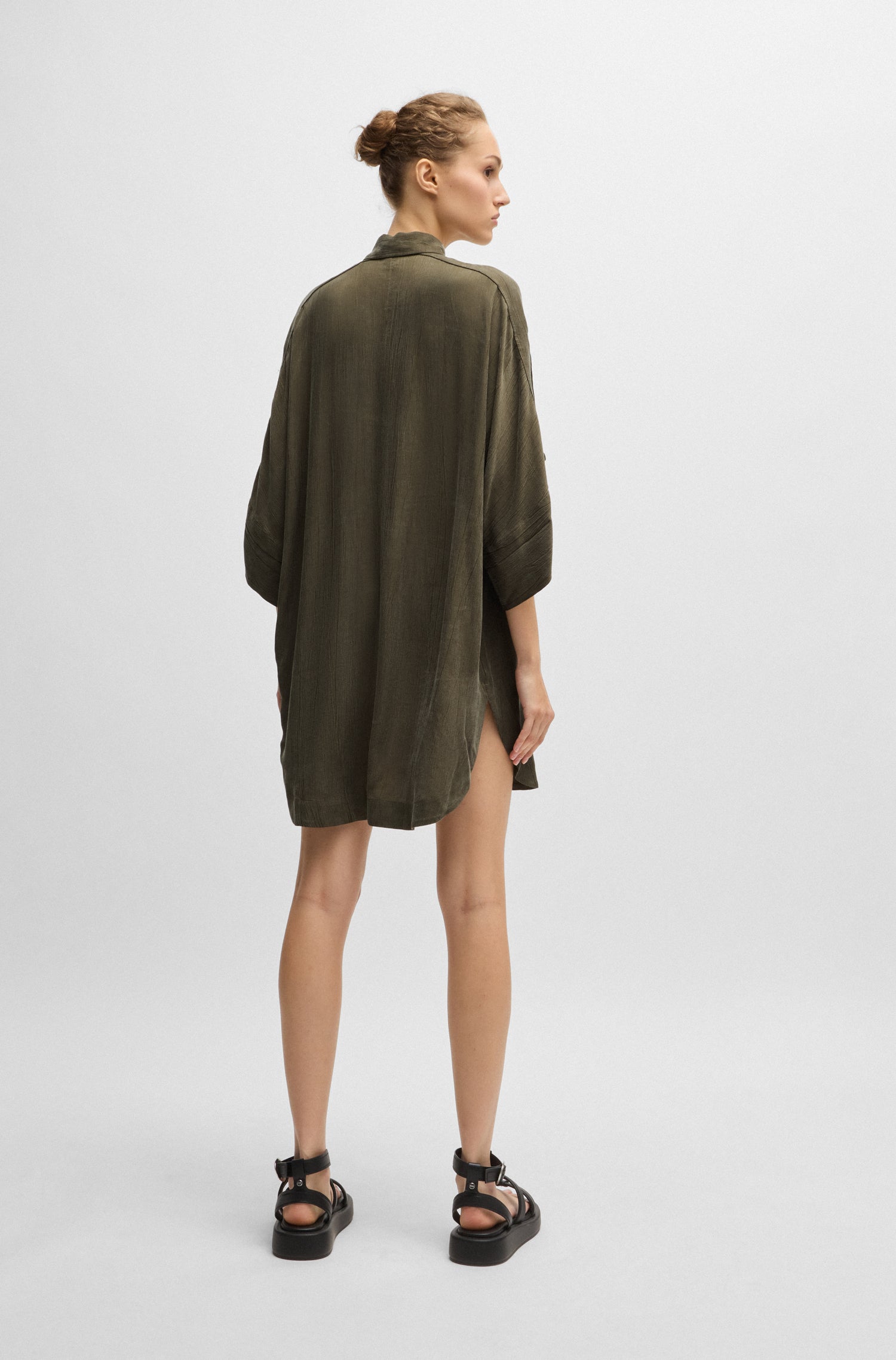 DARK GREEN // CASUAL BLOUSES C_DACTA