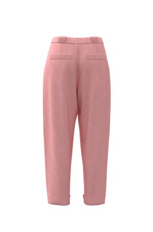LIGHT & PASTEL PINK // CASUAL TROUSERS C_TIMBAT
