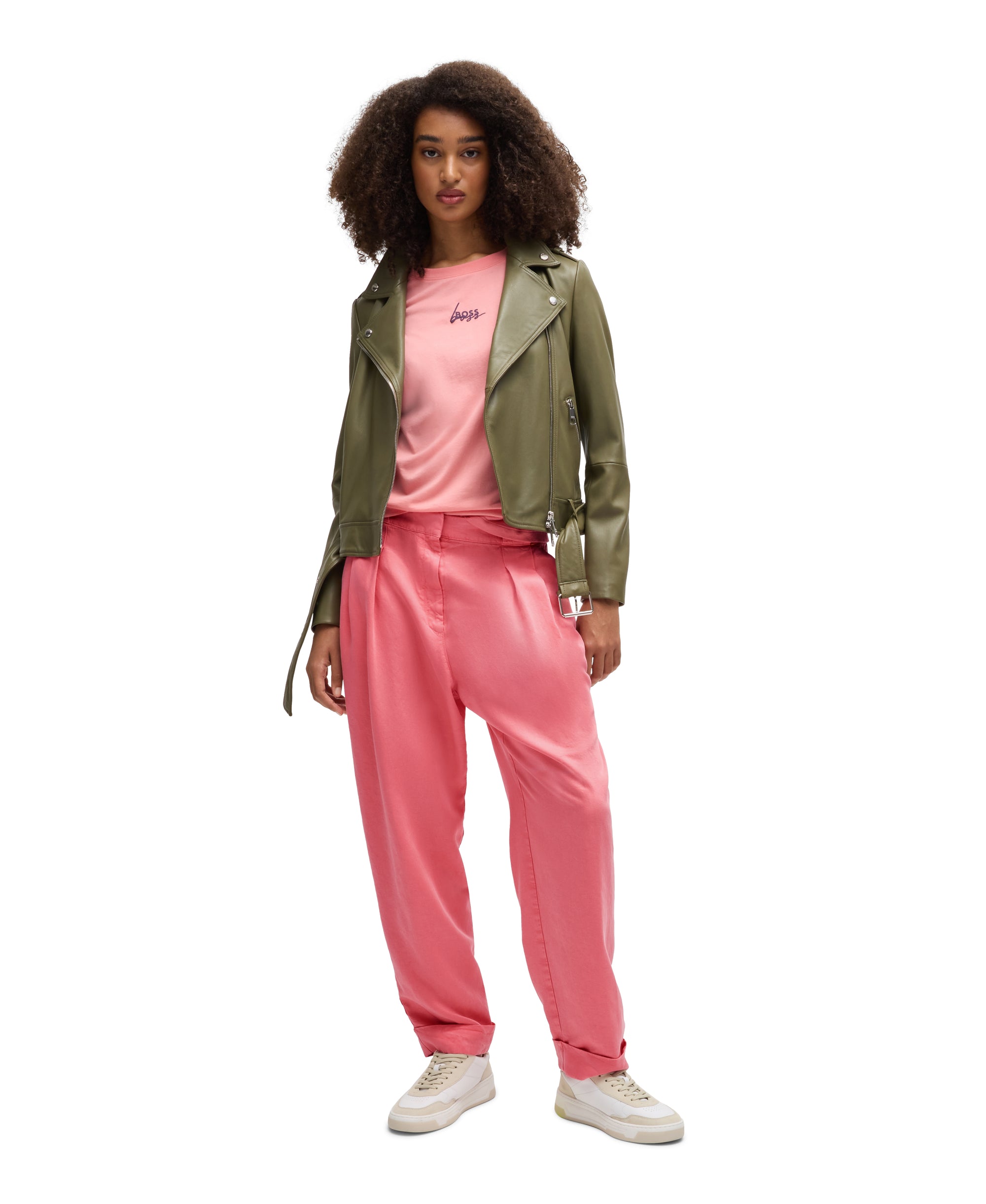 LIGHT & PASTEL PINK // CASUAL TROUSERS C_TIMBAT