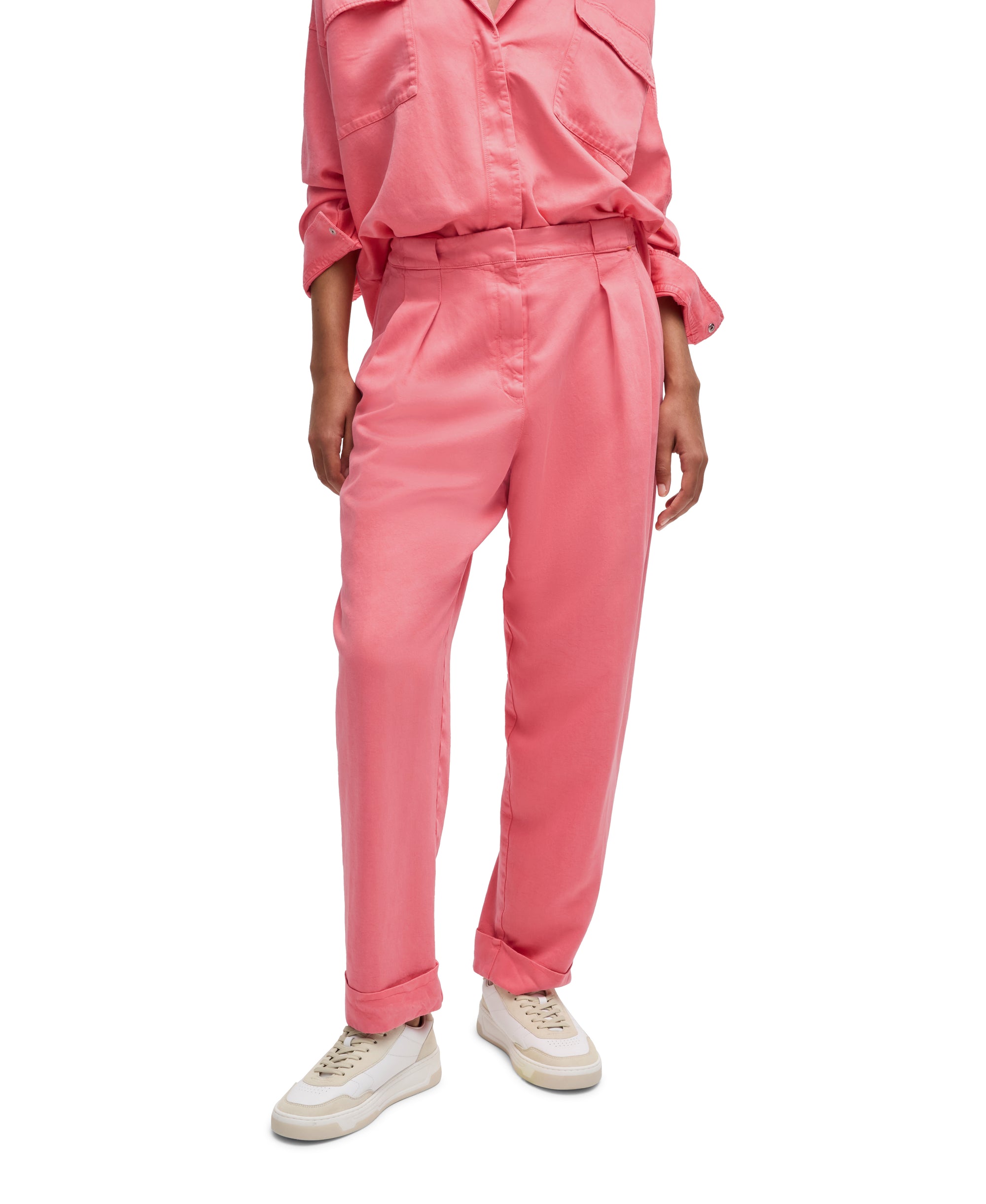LIGHT & PASTEL PINK // CASUAL TROUSERS C_TIMBAT