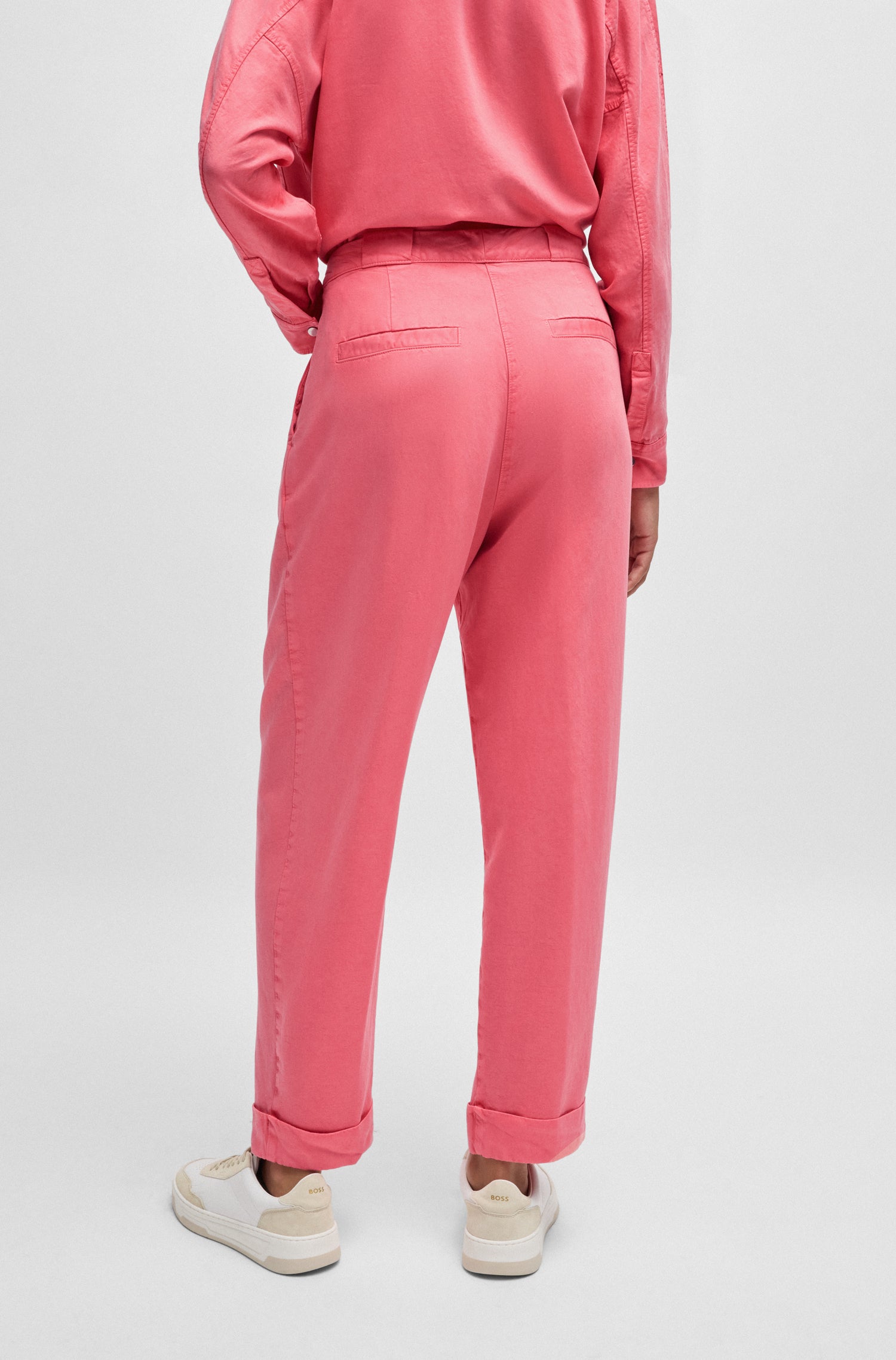LIGHT & PASTEL PINK // CASUAL TROUSERS C_TIMBAT