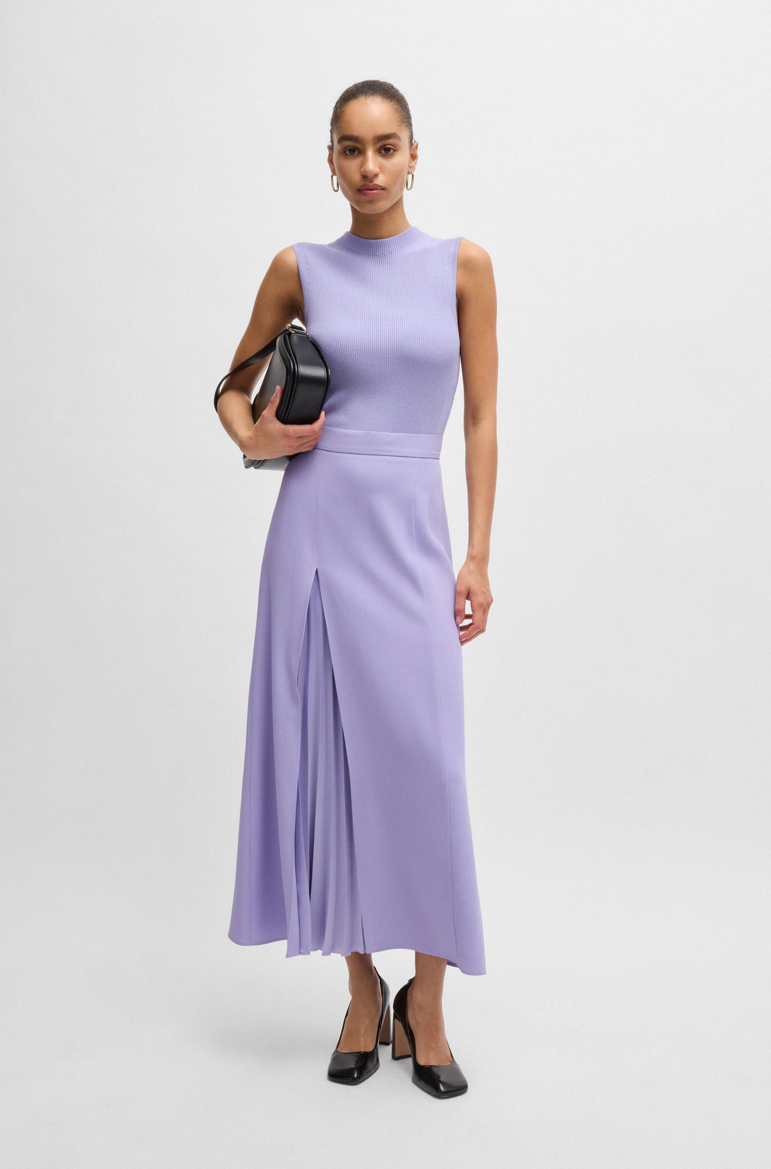 MEDIUM PURPLE // A-LINE SKIRTS VATEZA