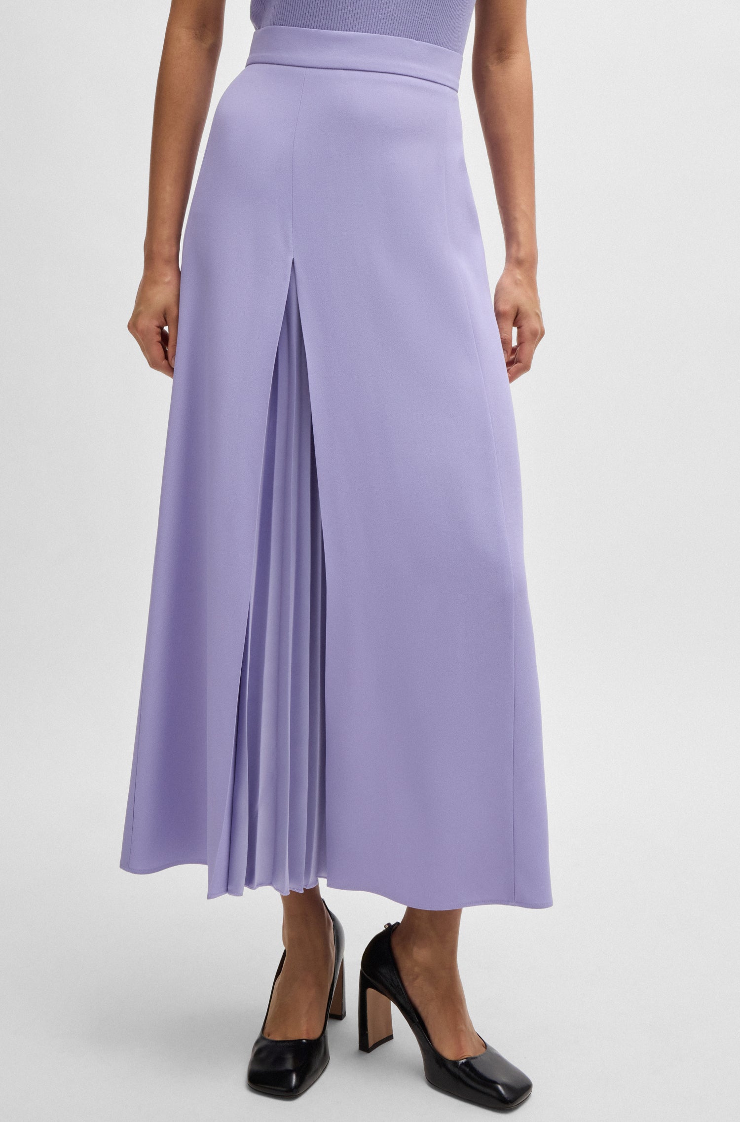 MEDIUM PURPLE // A-LINE SKIRTS VATEZA