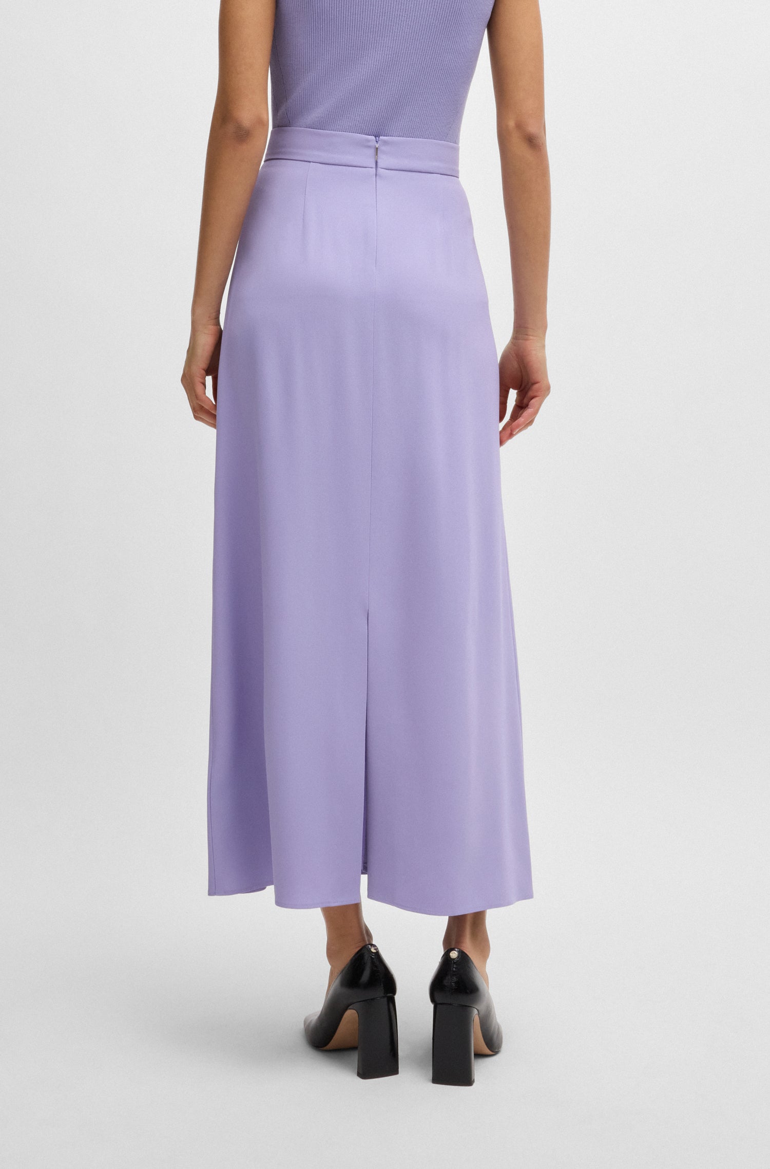 MEDIUM PURPLE // A-LINE SKIRTS VATEZA