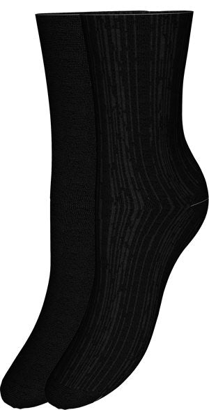 BLACK // SOCKS 2P QS SOFT MD EFFECT