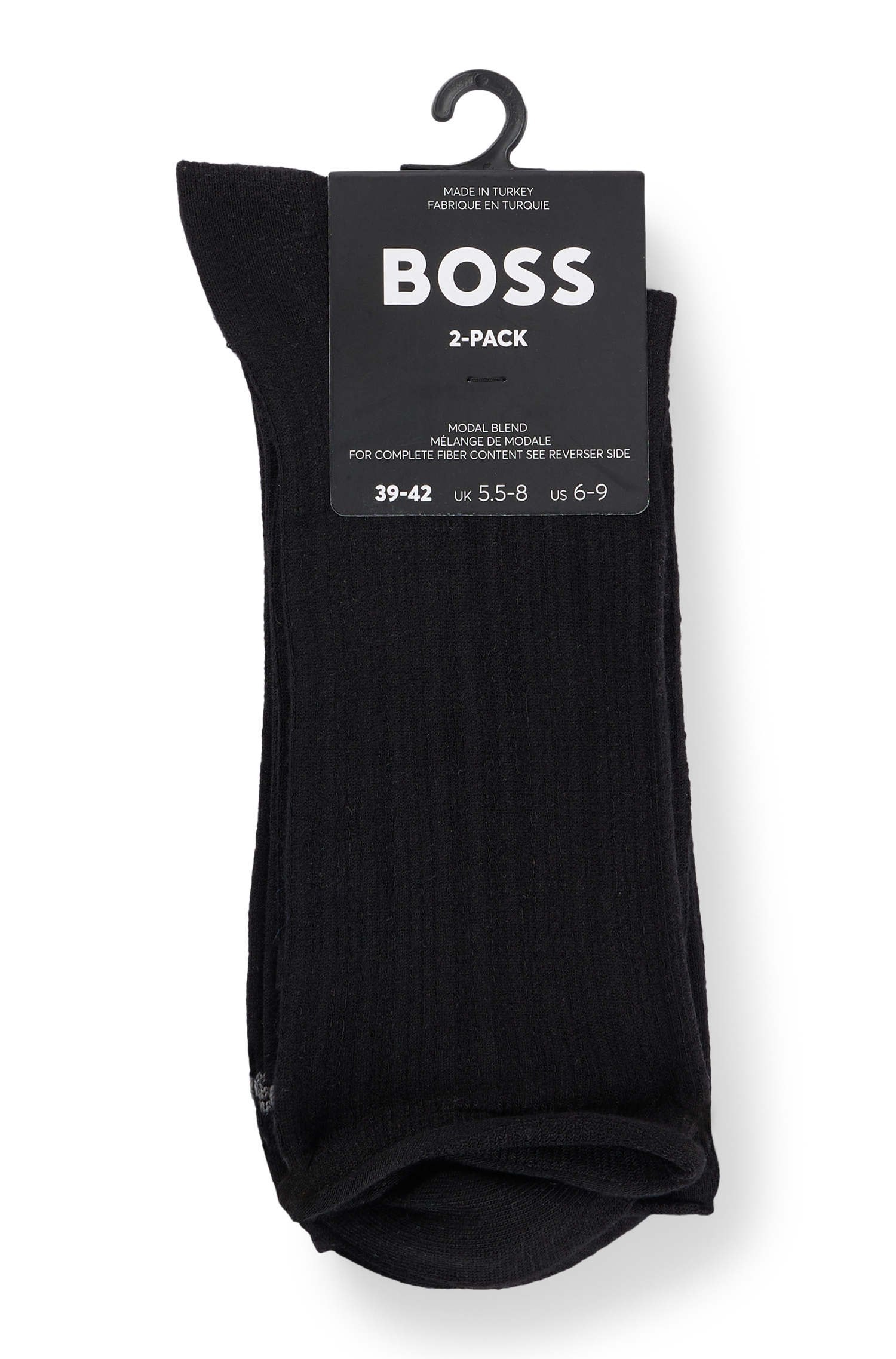 BLACK // SOCKS 2P QS SOFT MD EFFECT