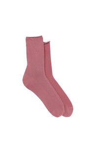 Knee-high socks - Light & Pastel Red