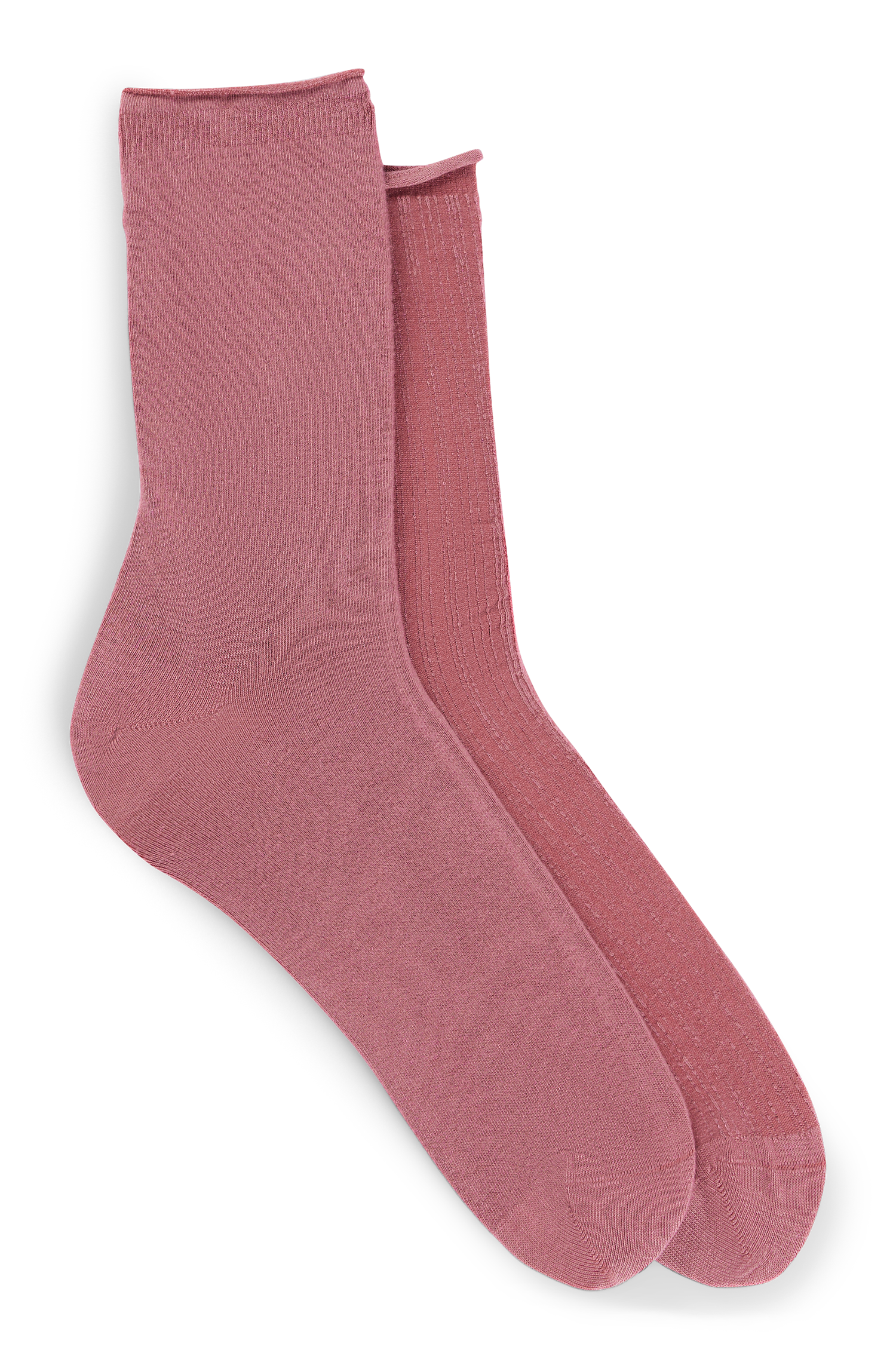 LIGHT & PASTEL RED // SOCKS 2P QS SOFT MD EFFECT