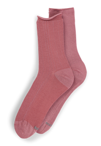 LIGHT & PASTEL RED // SOCKS 2P QS SOFT MD EFFECT