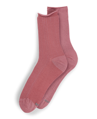 LIGHT & PASTEL RED // SOCKS 2P QS SOFT MD EFFECT
