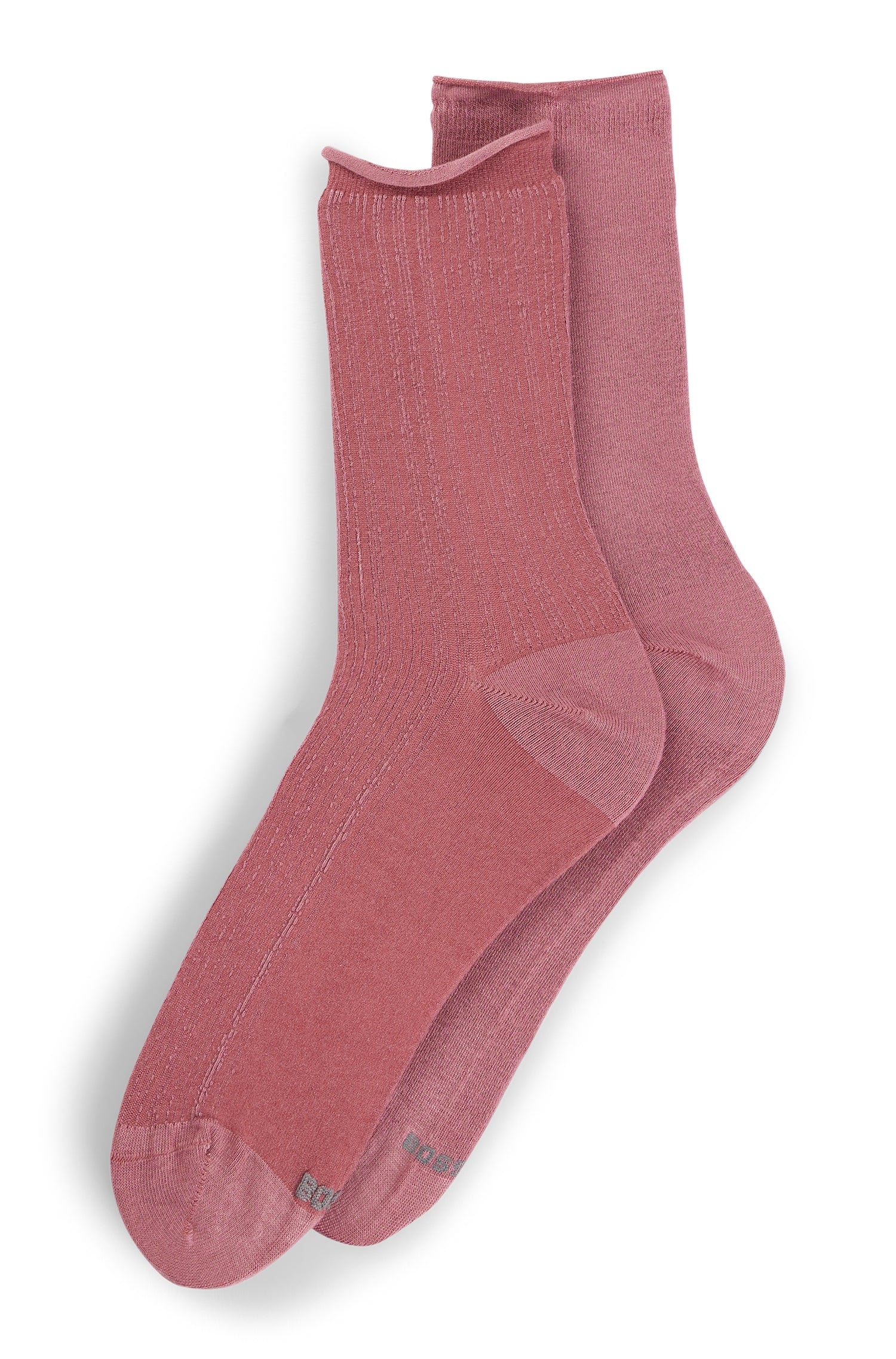 Knee-high socks - Light & Pastel Red