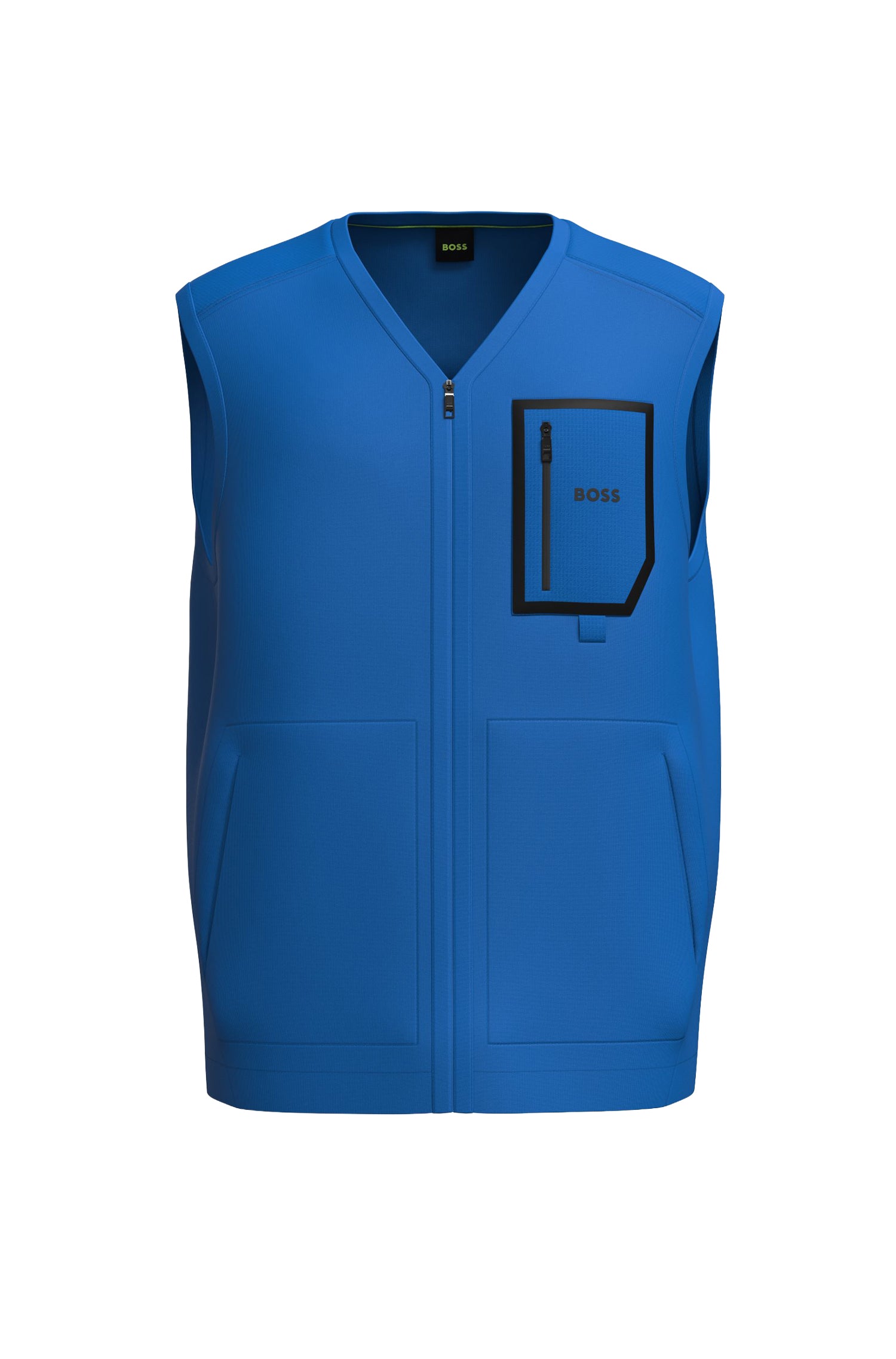 Sveedy sleeveless jumper - Open Blue