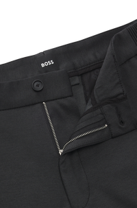 BLACK // CASUAL TROUSERS P-KANE-EL-T