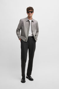 BLACK // CASUAL TROUSERS P-KANE-EL-T