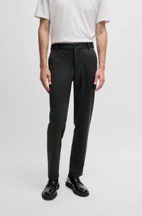 BLACK // CASUAL TROUSERS P-KANE-EL-T
