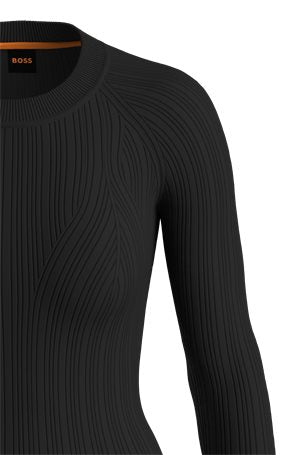 BLACK // KNITTED DRESSES C_FURNER