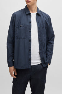 Chemise Locky avec poches - Dark Blue