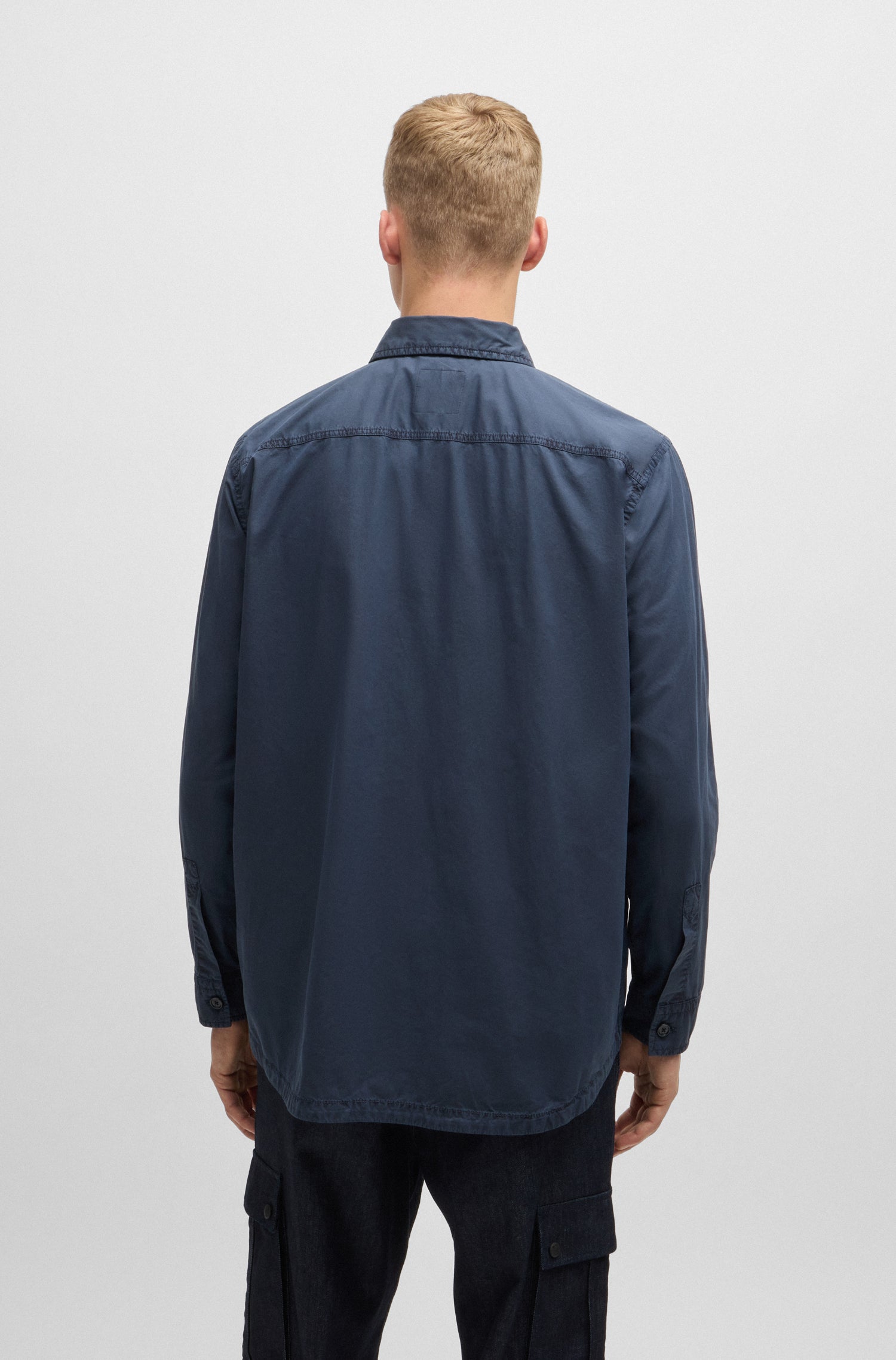 Chemise Locky avec poches - Dark Blue