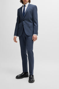 Veste de costume Arti en laine mélangée - Dark Blue