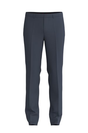 REF ADD // BLACK // CASUAL TROUSERS HISUNE-1-D_B
