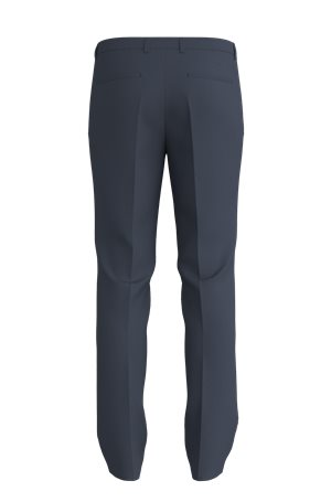 REF ADD // BLACK // CASUAL TROUSERS HISUNE-1-D_B