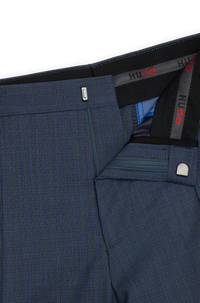 REF ADD // BLACK // CASUAL TROUSERS HISUNE-1-D_B