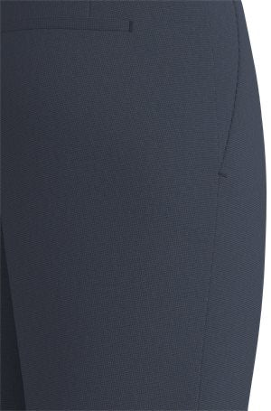 REF ADD // BLACK // CASUAL TROUSERS HISUNE-1-D_B