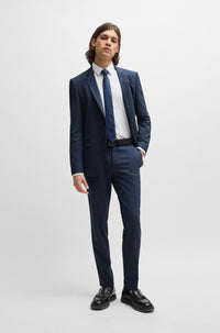 REF ADD // BLACK // CASUAL TROUSERS HISUNE-1-D_B