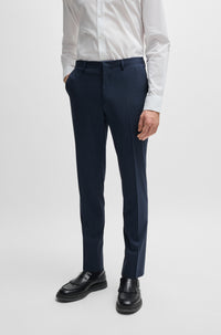 REF ADD // BLACK // CASUAL TROUSERS HISUNE-1-D_B