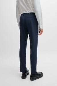 REF ADD // BLACK // CASUAL TROUSERS HISUNE-1-D_B