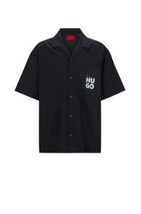 Chemise Egeeno à manches courtes - Black