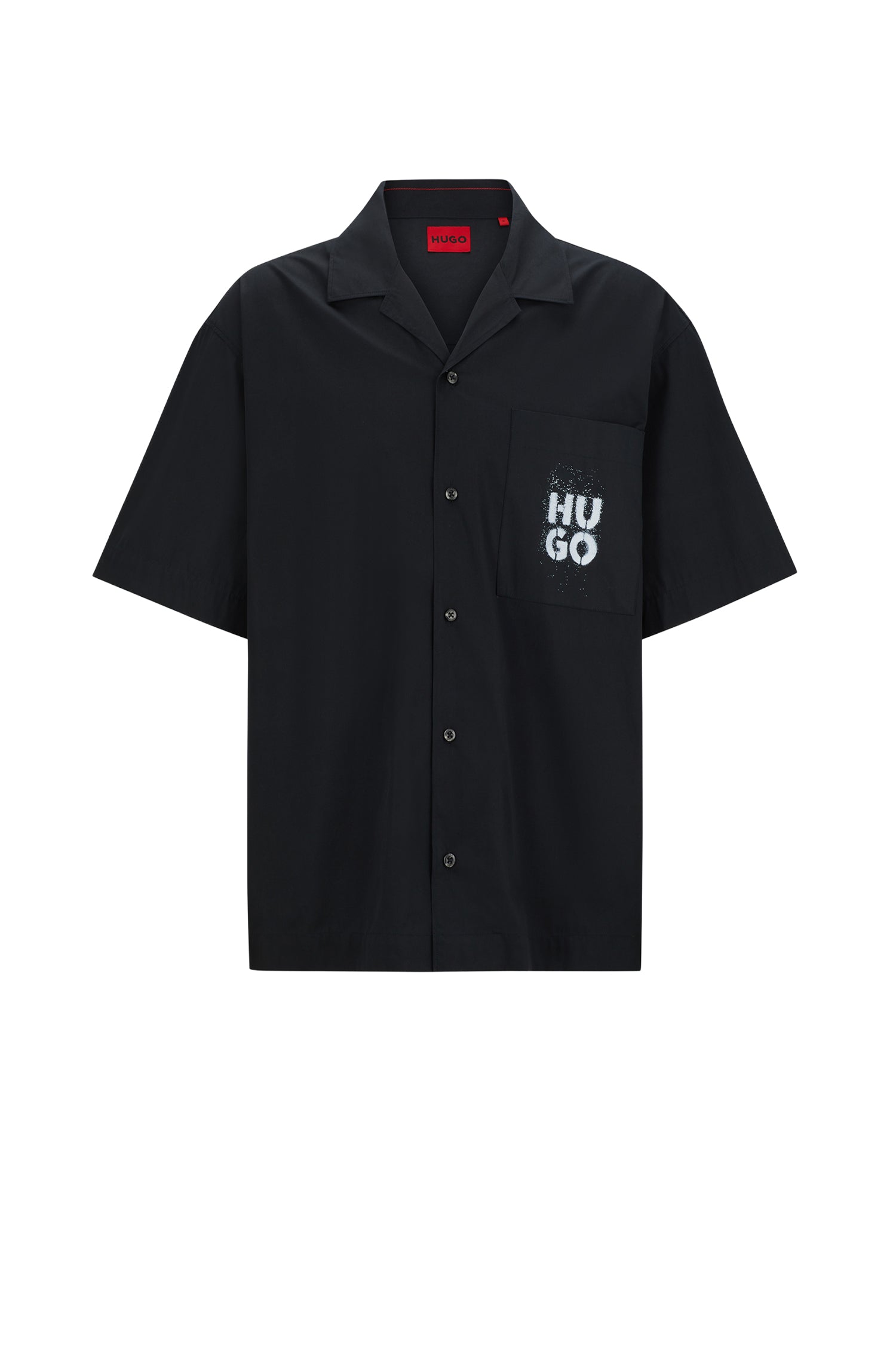 Chemise Egeeno à manches courtes - Black