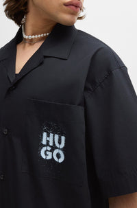 Chemise Egeeno à manches courtes - Black