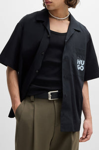 Chemise Egeeno à manches courtes - Black