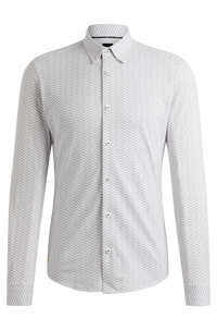 WHITE // CASUAL SHIRTS P-ROAN-KENT-C1-233
