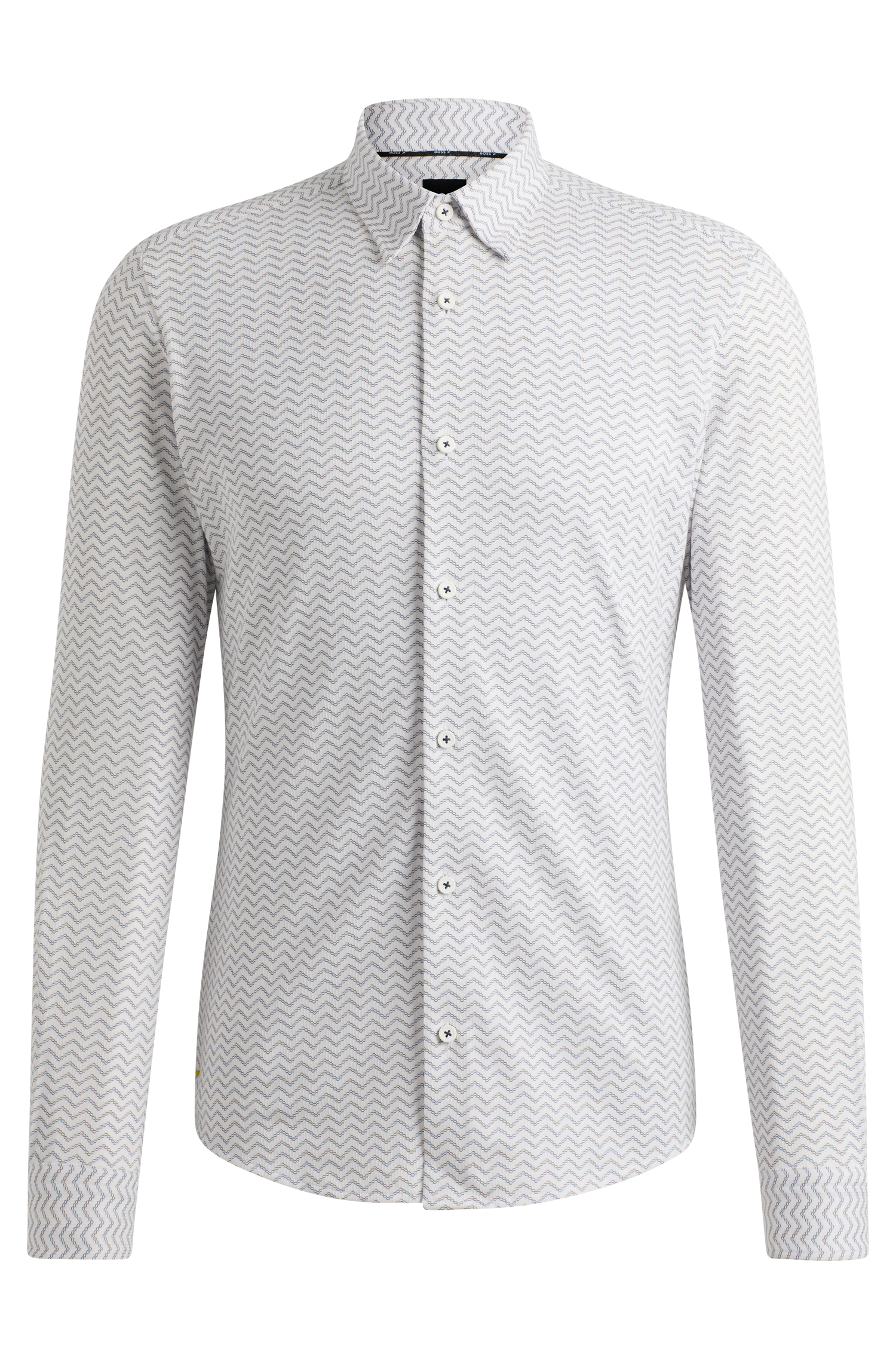 WHITE // CASUAL SHIRTS P-ROAN-KENT-C1-233