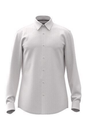 OPEN WHITE // CASUAL SHIRTS P-ROAN-KENT-C1-233