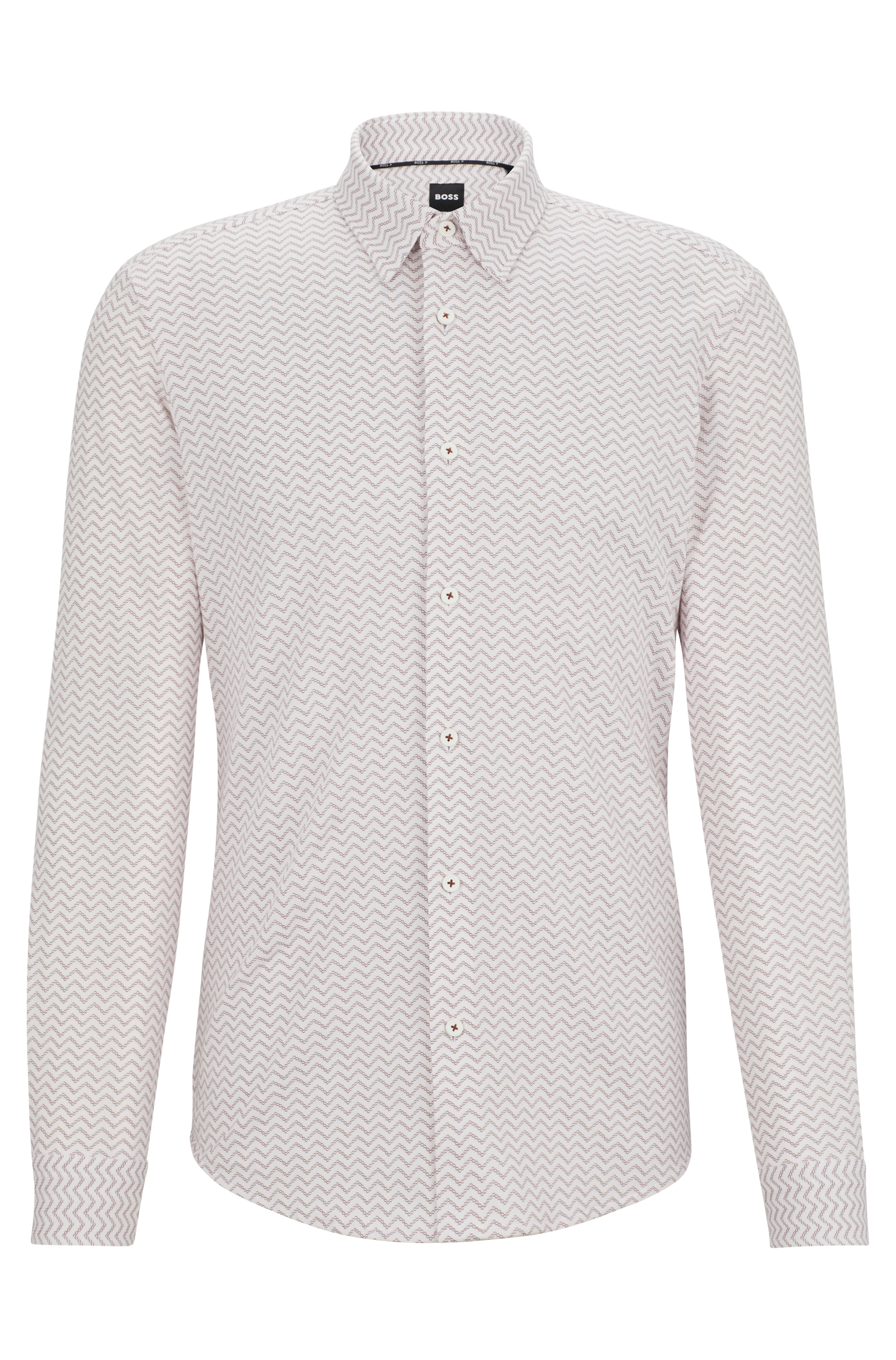 OPEN WHITE // CASUAL SHIRTS P-ROAN-KENT-C1-233