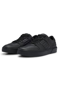 Gary leather trainers - Black