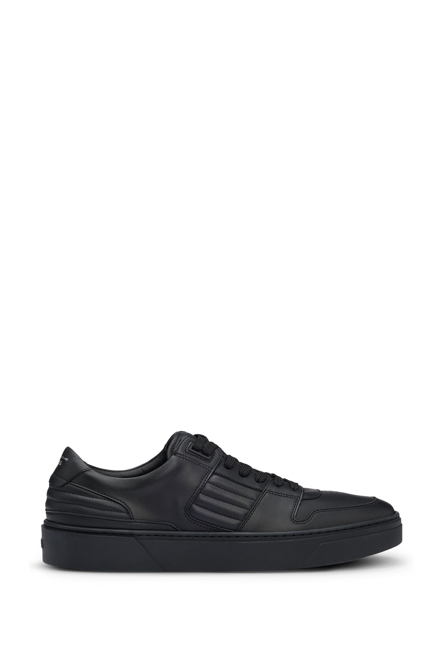 Gary leather trainers - Black