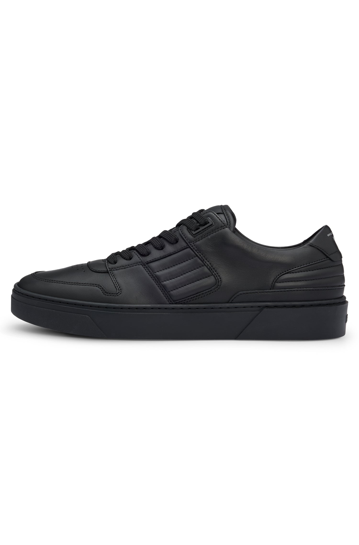 Gary leather trainers - Black