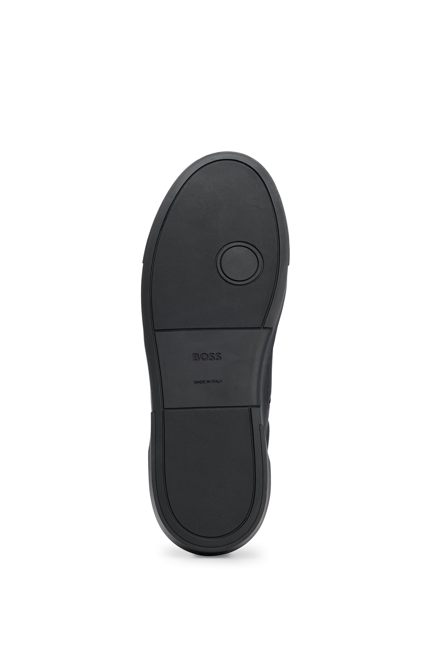 Gary leather trainers - Black