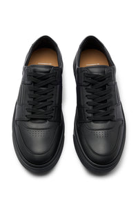 Gary leather trainers - Black