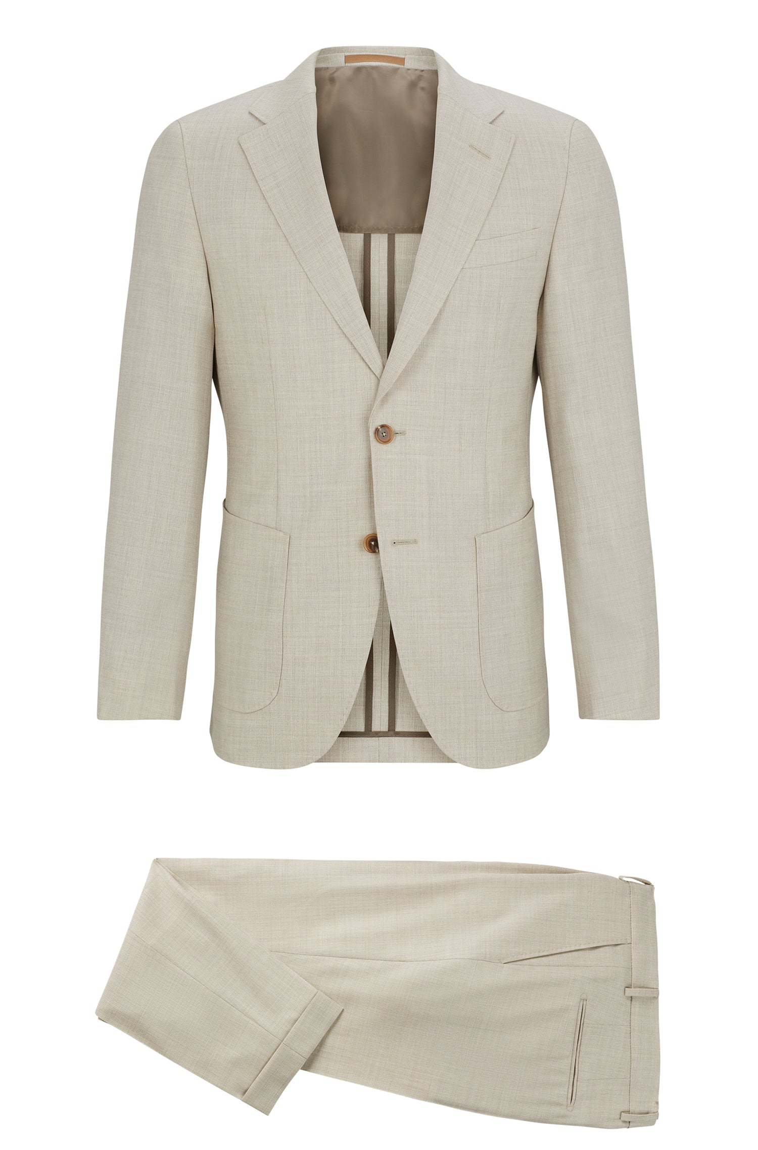 OPEN WHITE // BUSINESS SUITS L-HESTON-2PCS-241
