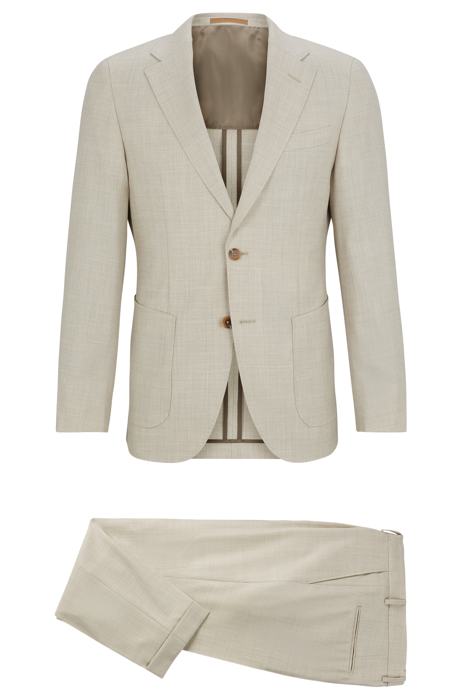 OPEN WHITE // BUSINESS SUITS L-HESTON-2PCS-241